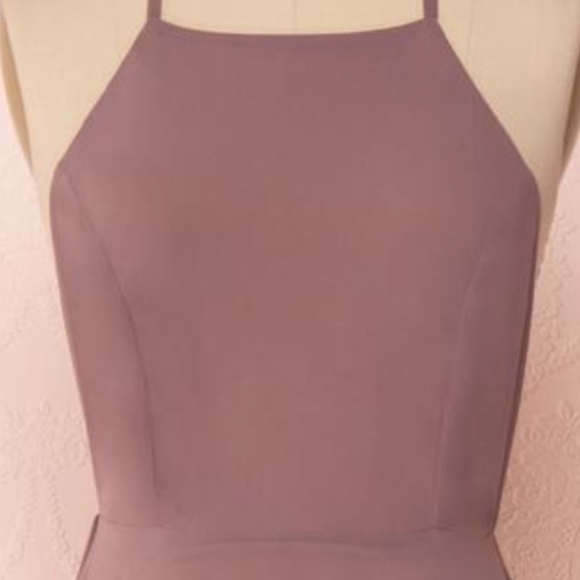 Purple Floor length dress - Picture 2 of 3